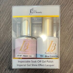 LB Gel Polish Set - Sweet Joy & Blue Cotton Candy
